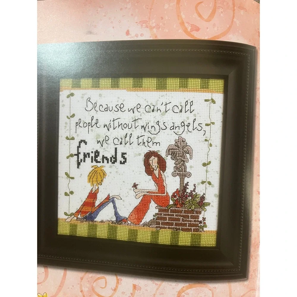 Leisure Arts Born To Shop Life Lessons Cross Stitch Pattern Book 10 Designs 4407